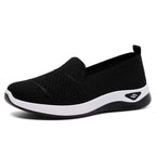 Damen-Strickschuhe zum Hineinschlüpfen fürs Gehen