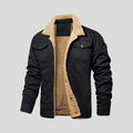 Veste trucker pour homme doublée en sherpa