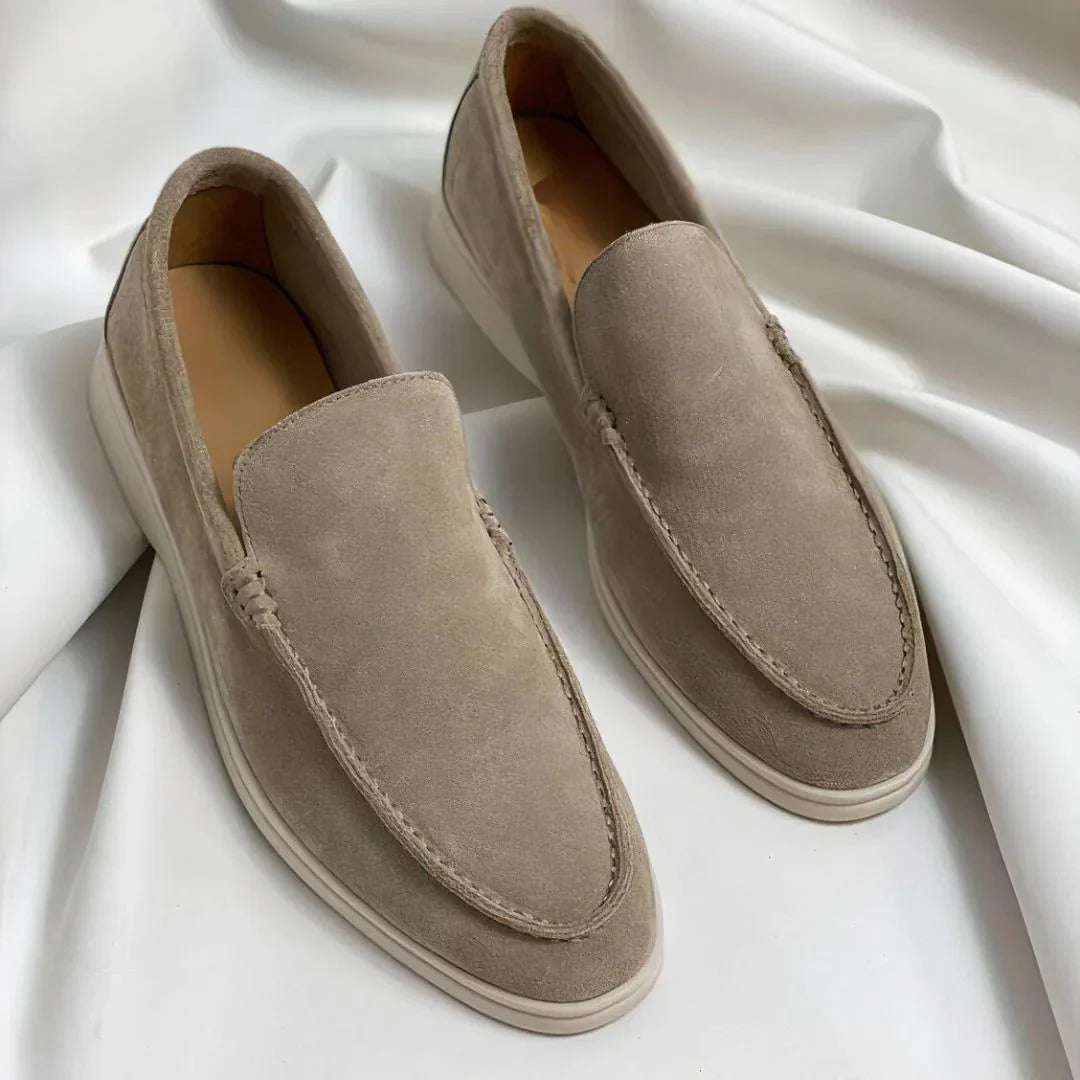 Men’s Classic Suede Penny Loafers