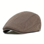 Tekstureret flatcap til mænd