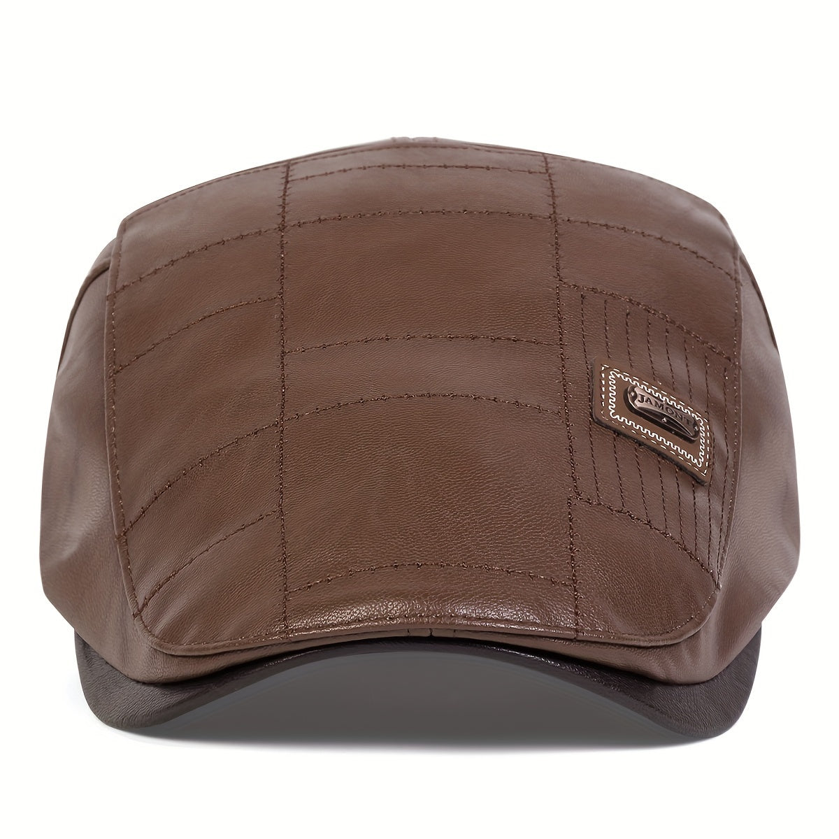 Gorra plana clásica texturizada para hombre