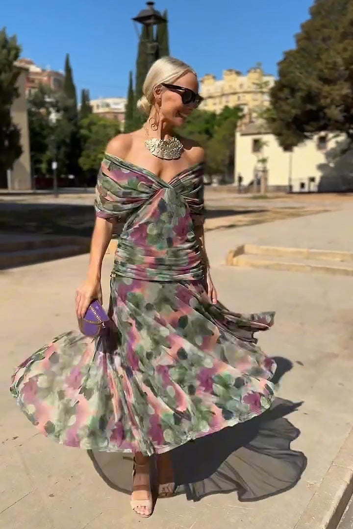 MOREAU LYON | ROBE MAXI FLUIDE POUR FEMME