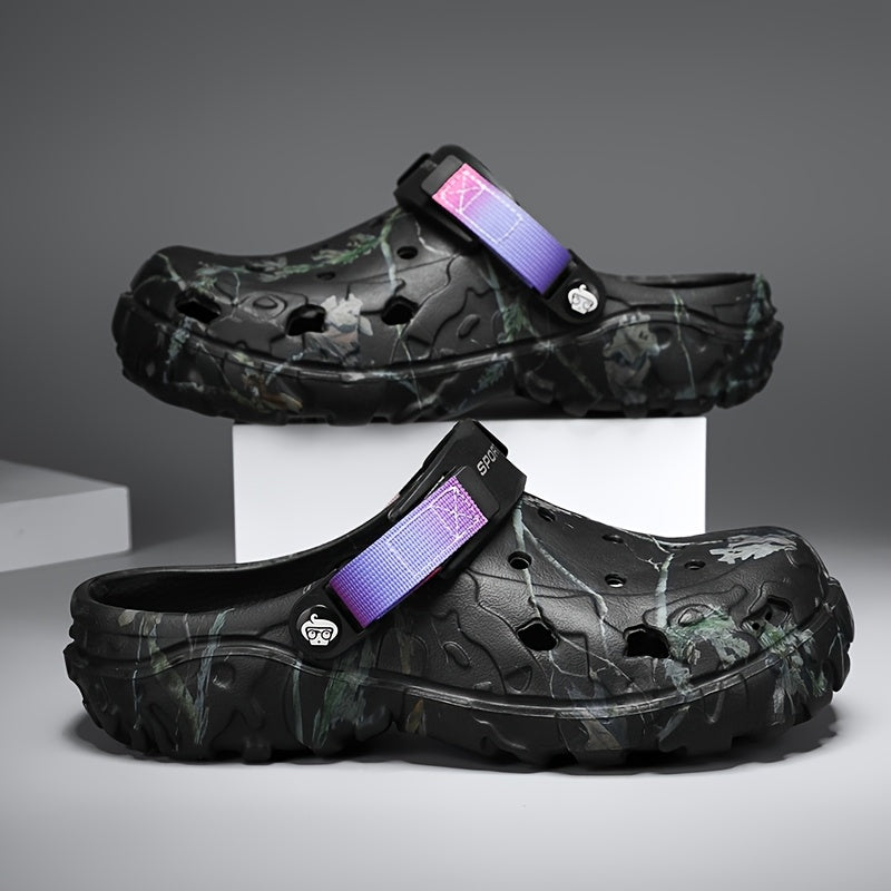 Men's Camouflage Comfort Clogs