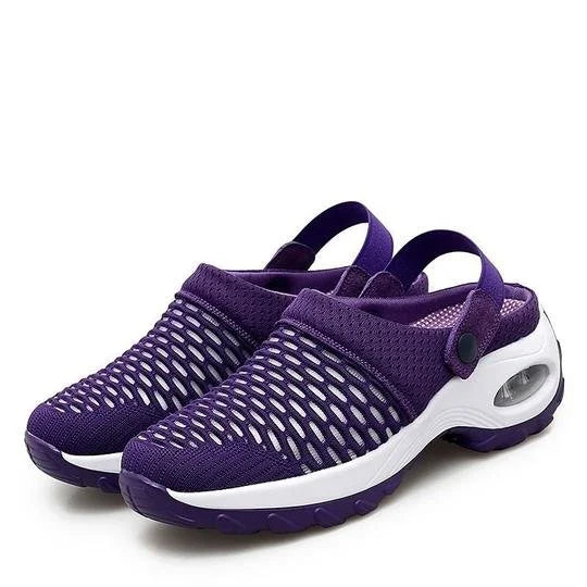 Women's Breathable Walking Shoes with Cushioned Sole for Everyday Comfort