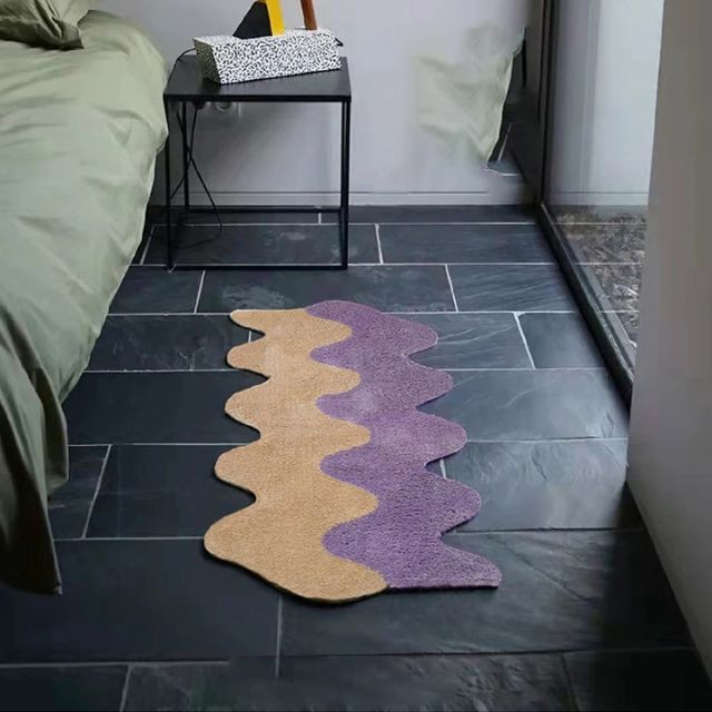 Irregular Wave Area Rug