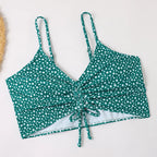 Trendy Dames Tankini Set met Print en Flatterende Pasvorm
