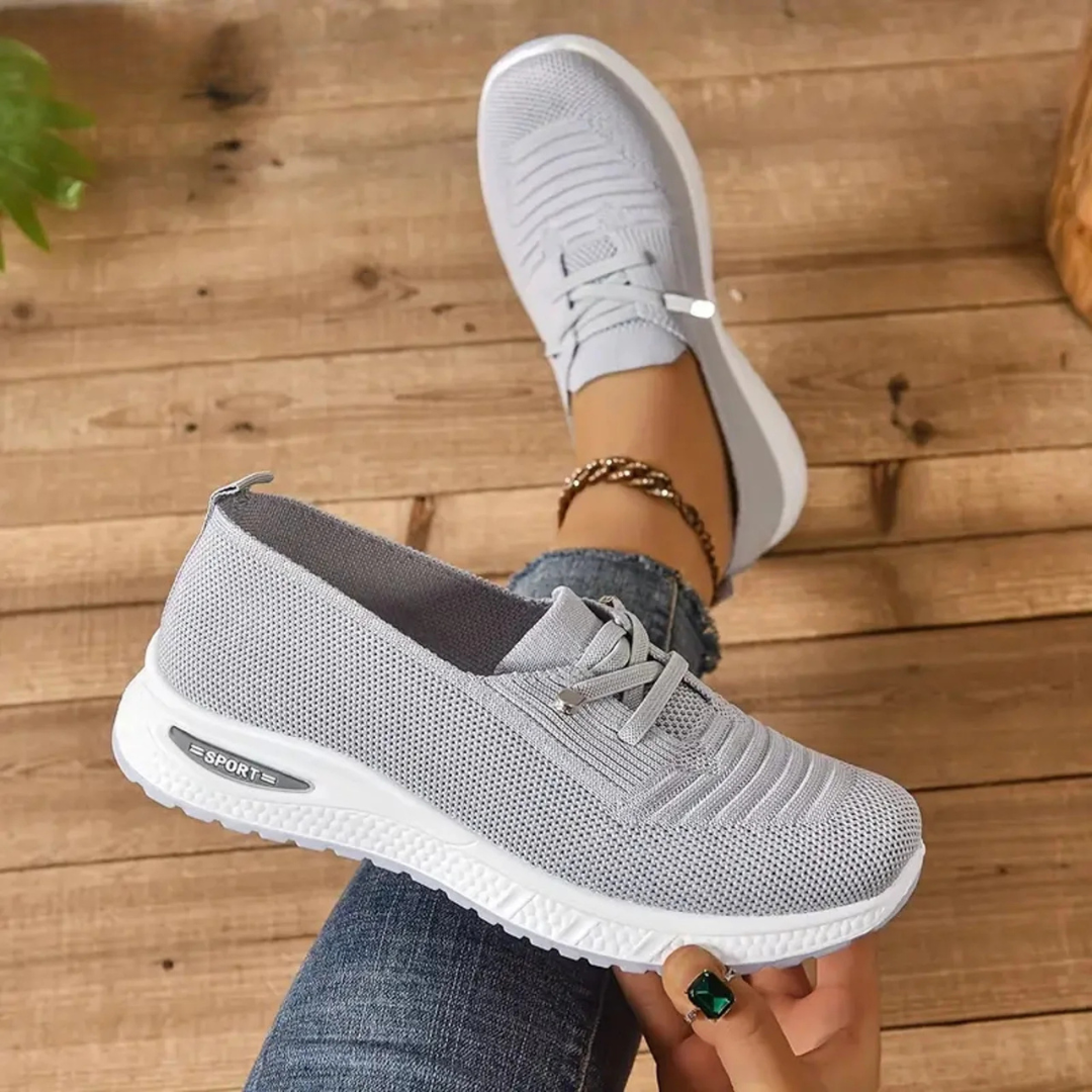 Leichte gestrickte Wanderschuhe für Damen