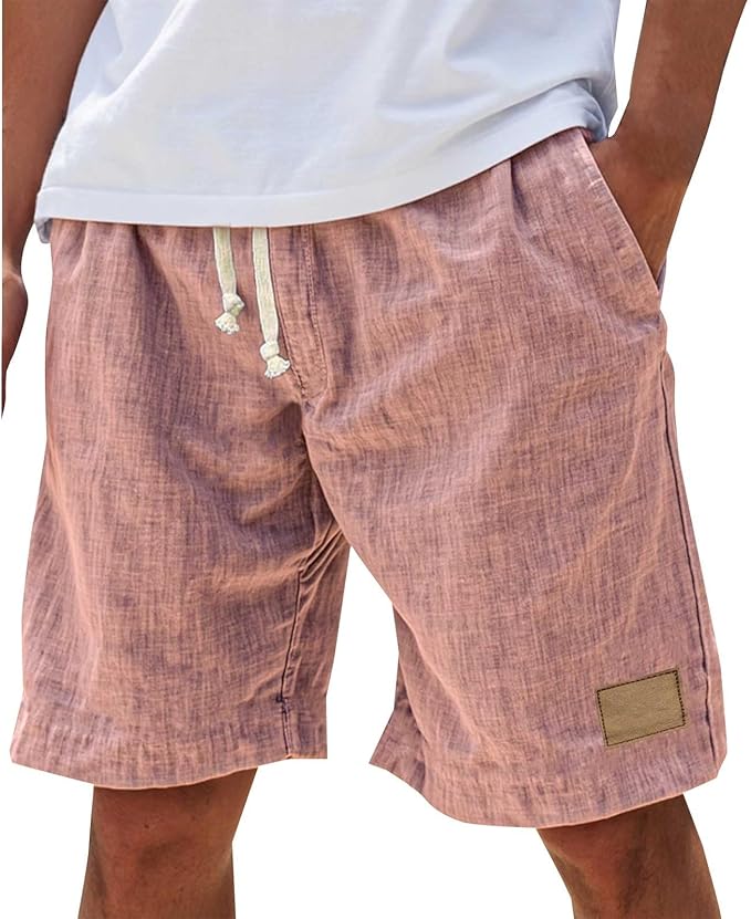 Herren-Casual-Shorts mit Kordelzug