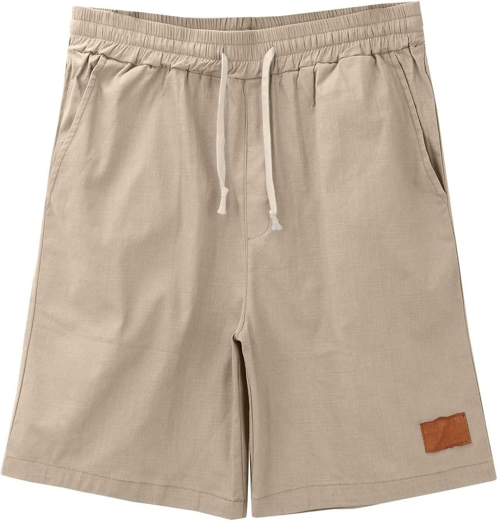 Herren-Casual-Shorts mit Kordelzug