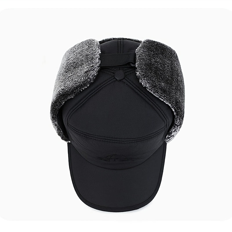 Men’s Faux Fur Ear Flap Winter Cap