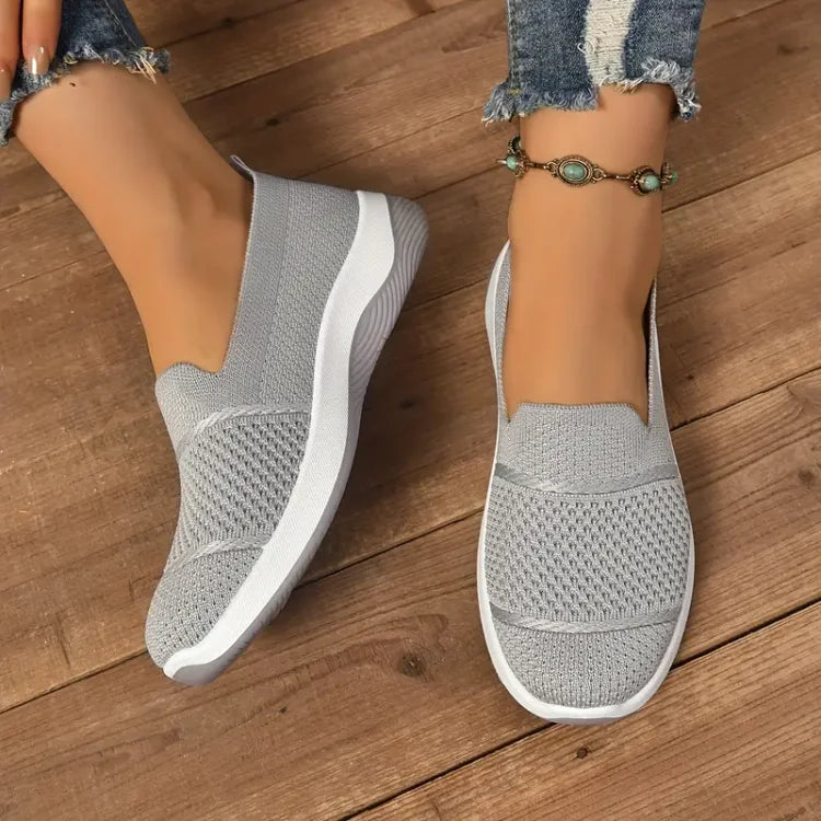 Women’s Knit Slip-On Walking Shoes