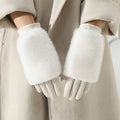 Women’s Faux Fur Cuff Winter Gloves