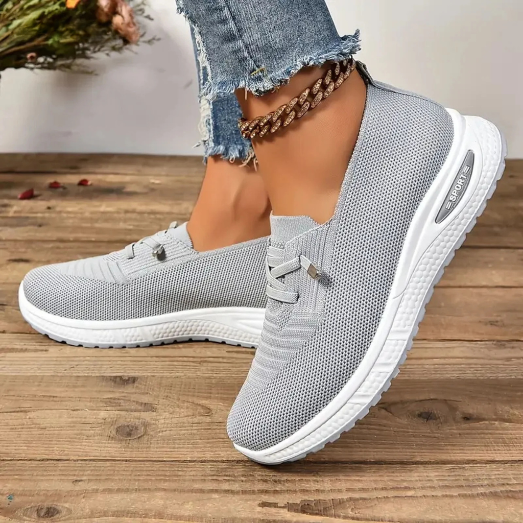 Leichte gestrickte Wanderschuhe für Damen