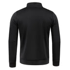 Herrenjacke mit durchgehendem Reißverschluss und Stehkragen