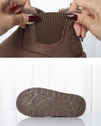 Women’s Faux Fur Lined Platform Chelsea Boots