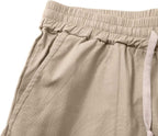 Herren-Casual-Shorts mit Kordelzug