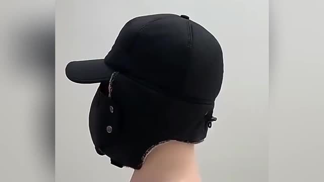 Men’s Faux Fur Ear Flap Winter Cap