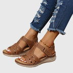 Damen Freizeit-Sandalen mit Kreuzriemen