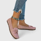 Damen-Casual-Loafer mit Quastendetail