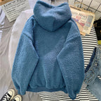 Felpa con cappuccio da donna