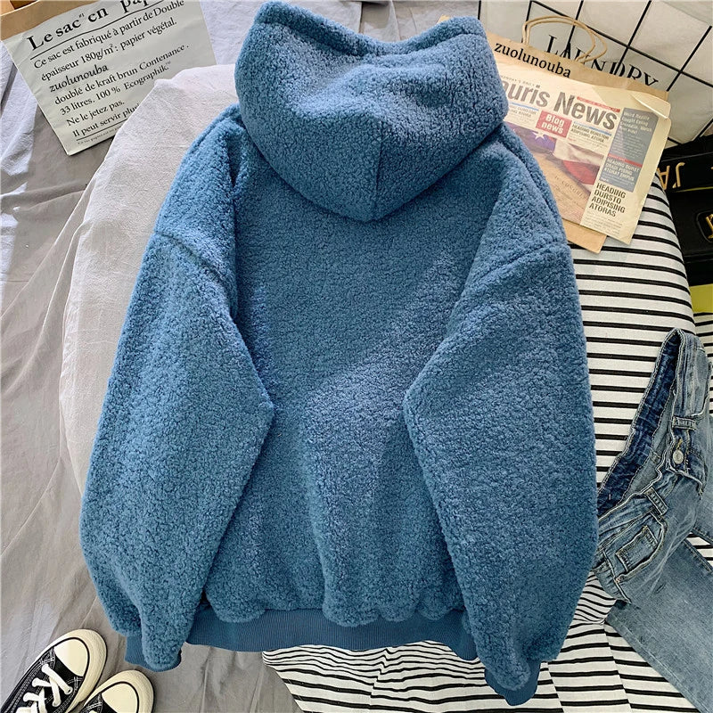 Felpa con cappuccio da donna