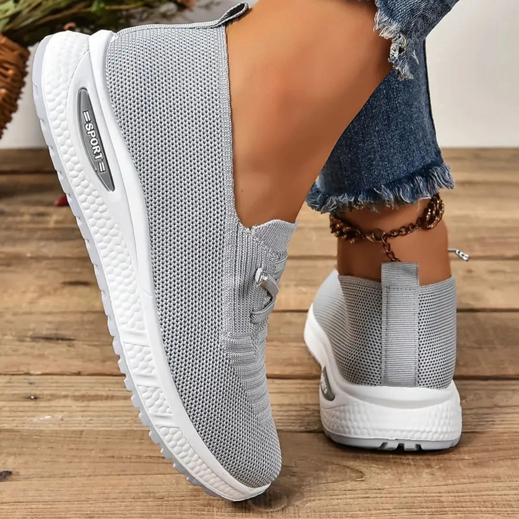 Leichte gestrickte Wanderschuhe für Damen