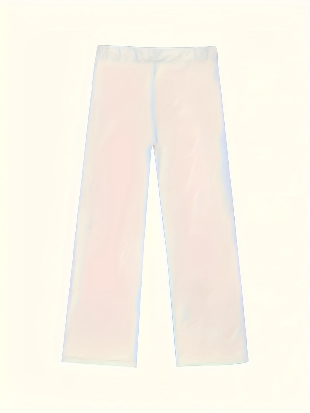 Pantalones de pierna ancha con cordón para hombre