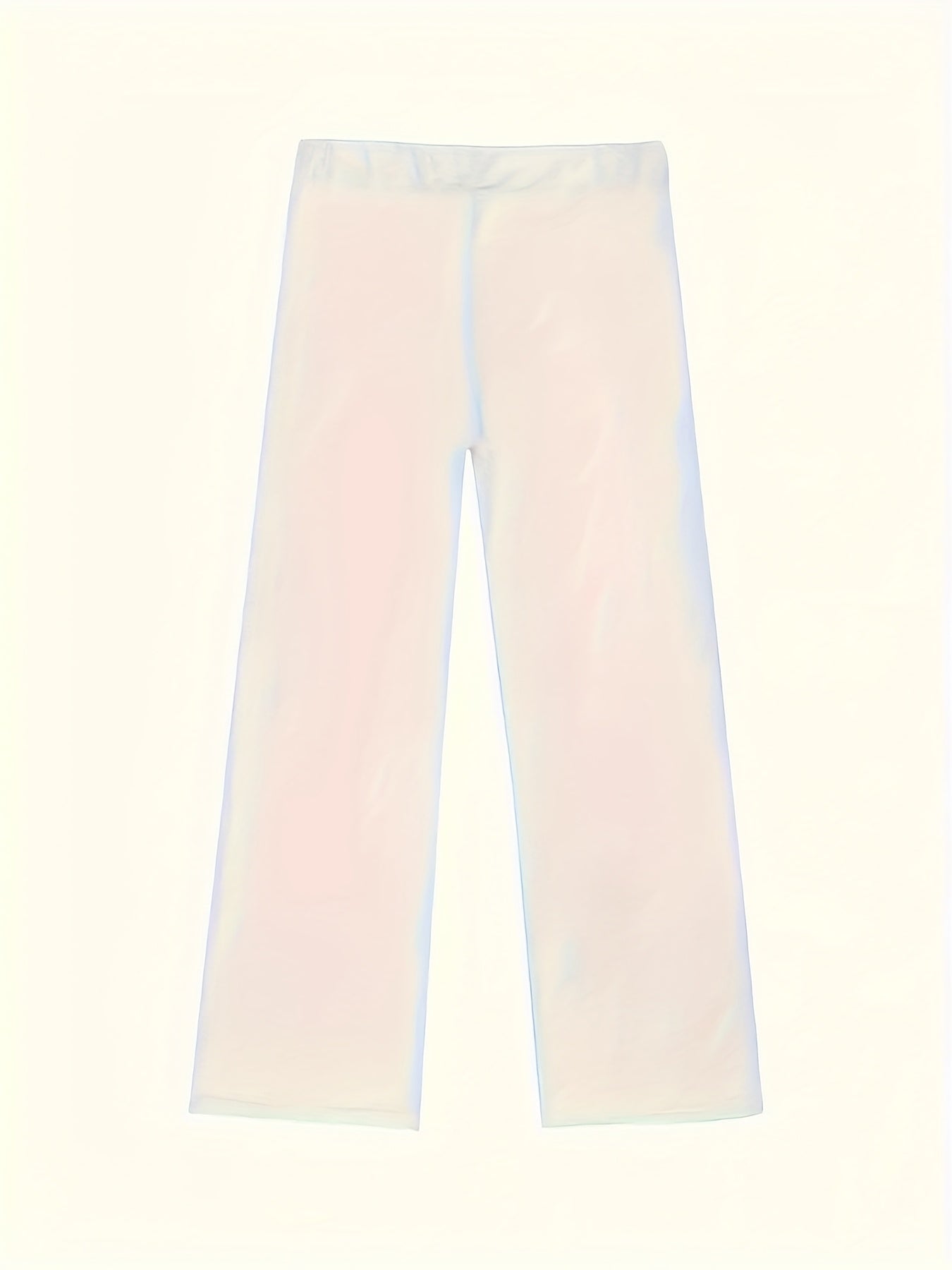 Pantalones de pierna ancha con cordón para hombre
