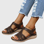 Damen Freizeit-Sandalen mit Kreuzriemen