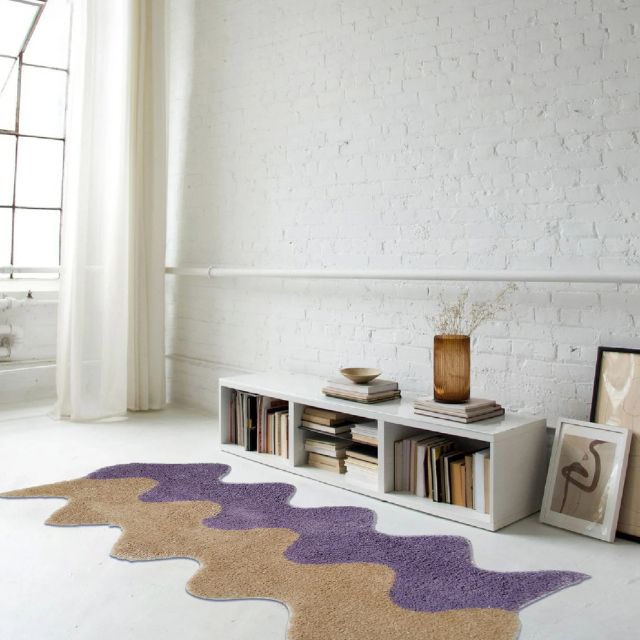 Irregular Wave Area Rug