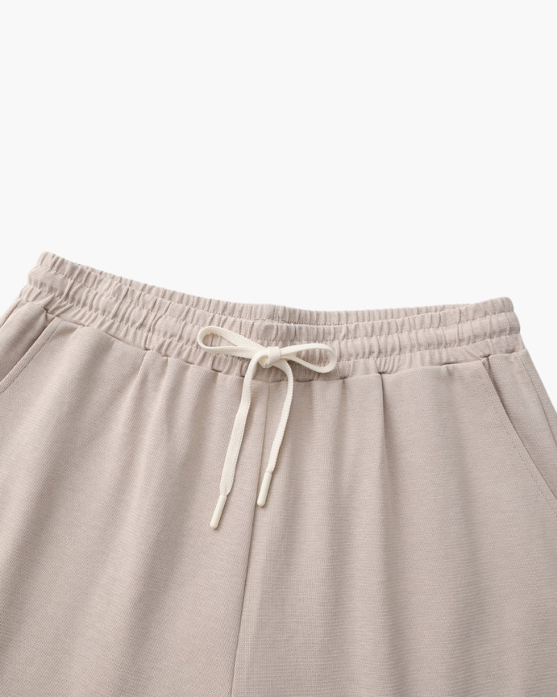 Men's Essential Drawstring Shorts with Elastic Waist and Relaxed Everyday Comfort Fit