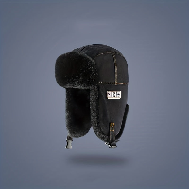 Women’s Faux Fur Trim Winter Trapper Hat