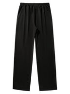 Herren-Sweathose mit Kontrastpaspeln und weitem Bein