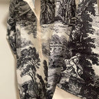 Women's Vintage Print Tunic Dress for Elegant Everyday Summer Styling
