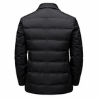 Herren-Steppblazer mit fallendem Revers