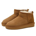 Bottines pour femme doublées en fausse fourrure