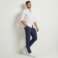 Men’s Lightweight Linen Straight Leg Trousers