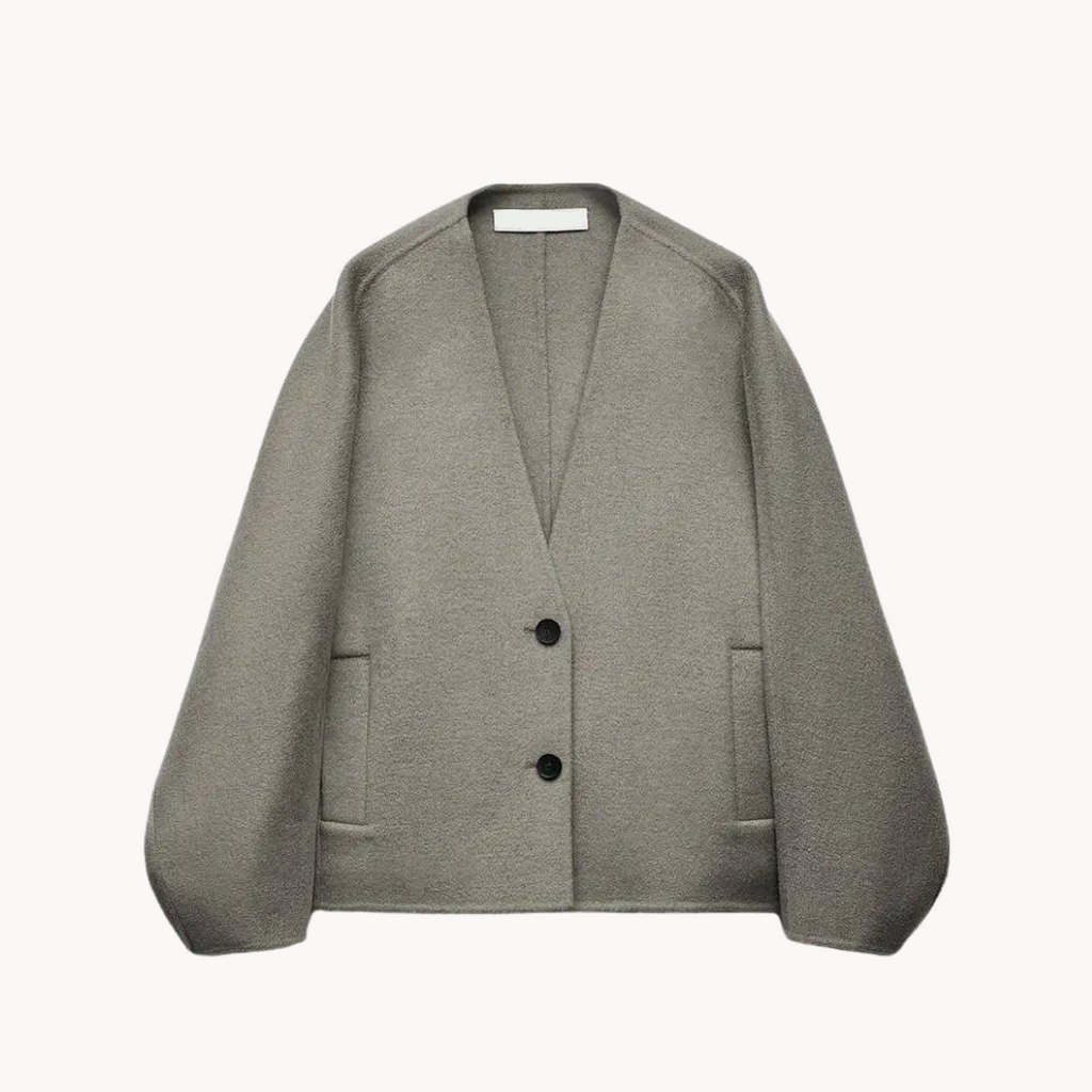 Women’s Minimalist V-Neck Cardigan