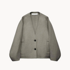 Women’s Minimalist V-Neck Cardigan