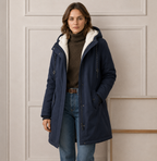 Women’s Fleece Lined Hooded Coat
