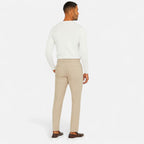 Herren-Ledermokassins mit Doppelriemen und erhöhter Sohle für smarten Casual-Look