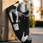 Herren Sneaker mit Farbfeldern, Schnürung und lässigem Design zum Gehen