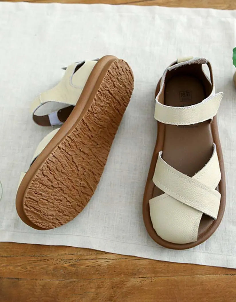 Women's Flat Sandals with Adjustable Straps for Everyday Summer Wear