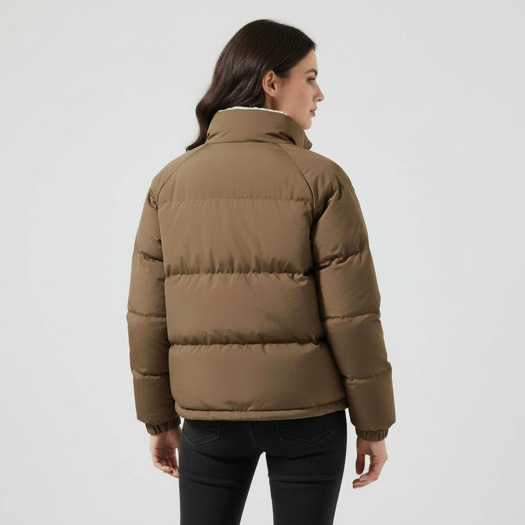 Women’s Fleece-Lined Puffer Jacket