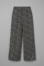 Pantalones Palazzo para mujer con estampado floral pequeño
