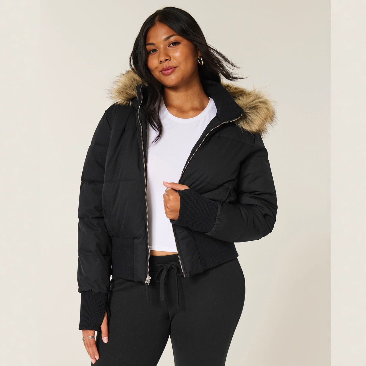 Women’s Hooded Puffer Jacket