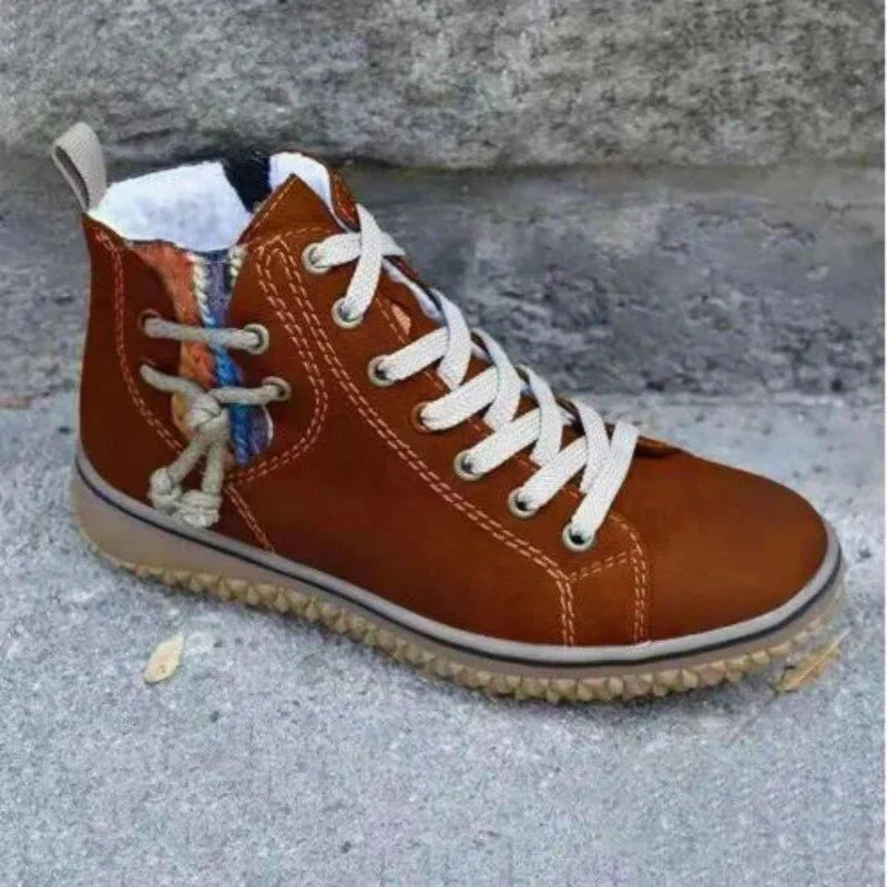 Bottines à lacets pour femmes
