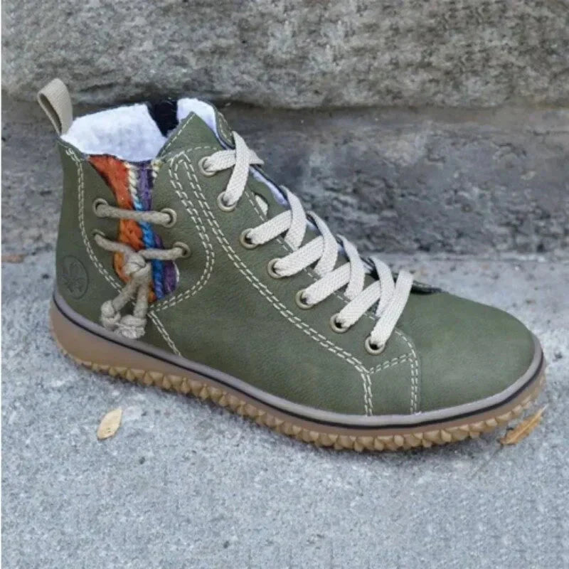 Bottines à lacets pour femmes