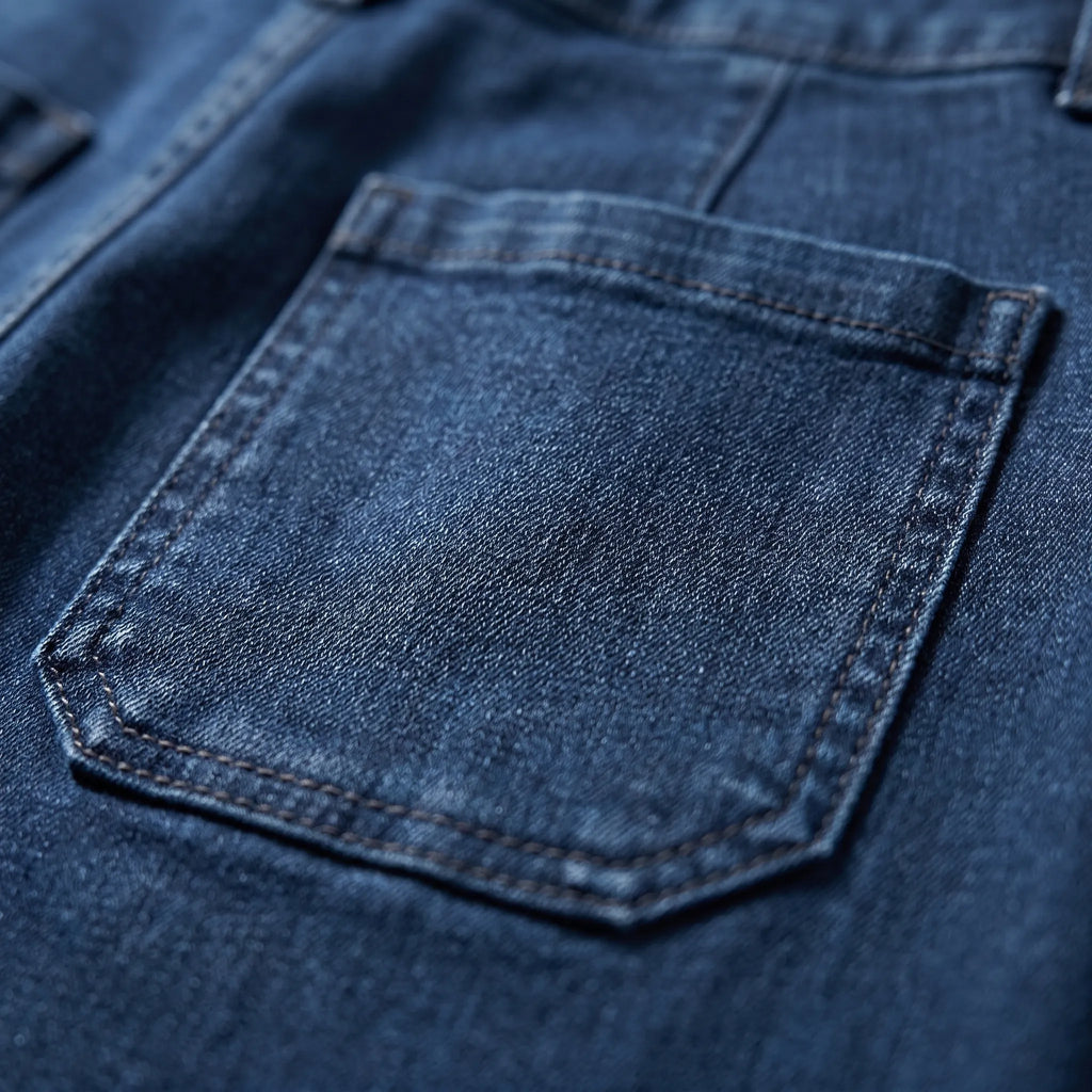 Women’s Knee-Length A-Line Denim Skirt
