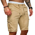 Herren Cargo-Shorts mit Kordelzug und Utility-Taschen